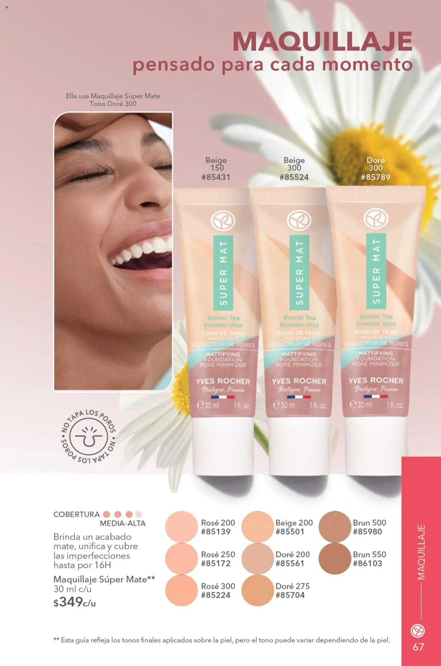 Vista previa las ofertas de la tienda Yves Rocher - Yves Rocher campaña 9 2026 desde el 23/06/2026 - Maquillaje, Mate, Sobre, Shot