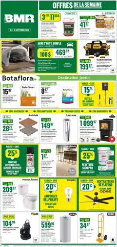 Preview of leaflet BMR weekly flyer / circulaire from shop BMR is valid from Sep 10, 2026