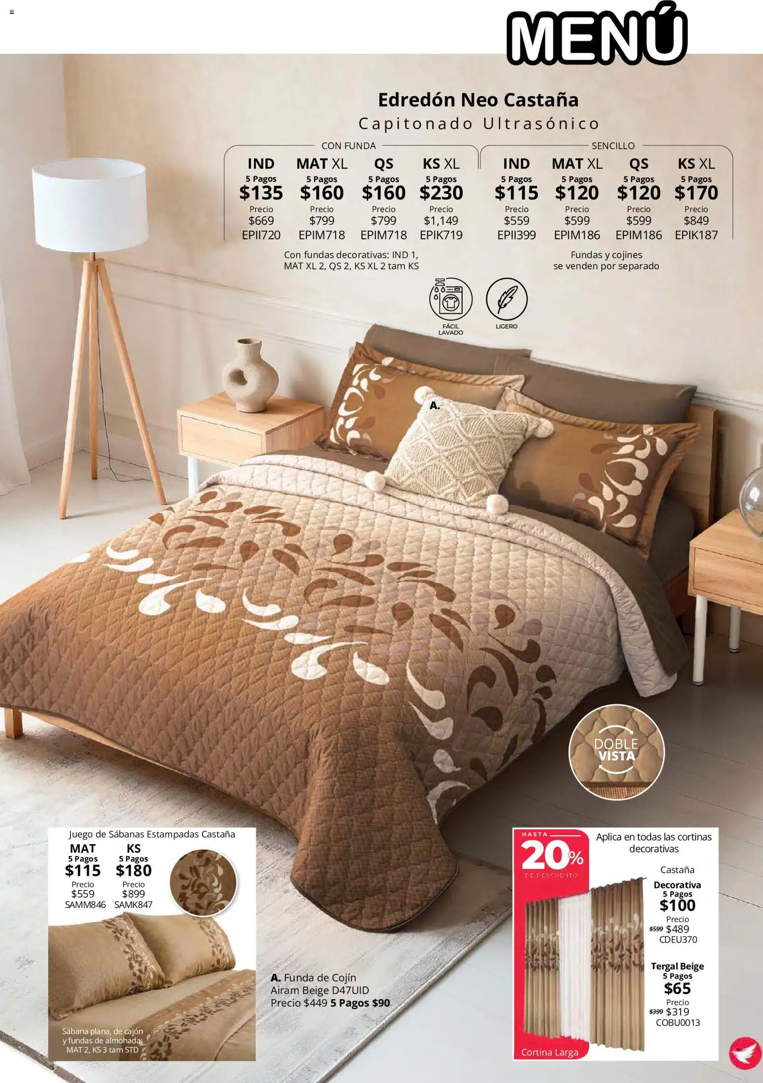 Vista previa las ofertas de la tienda Colchas Concord - Colchas Concord catálogo desde el 15/10/2026 
