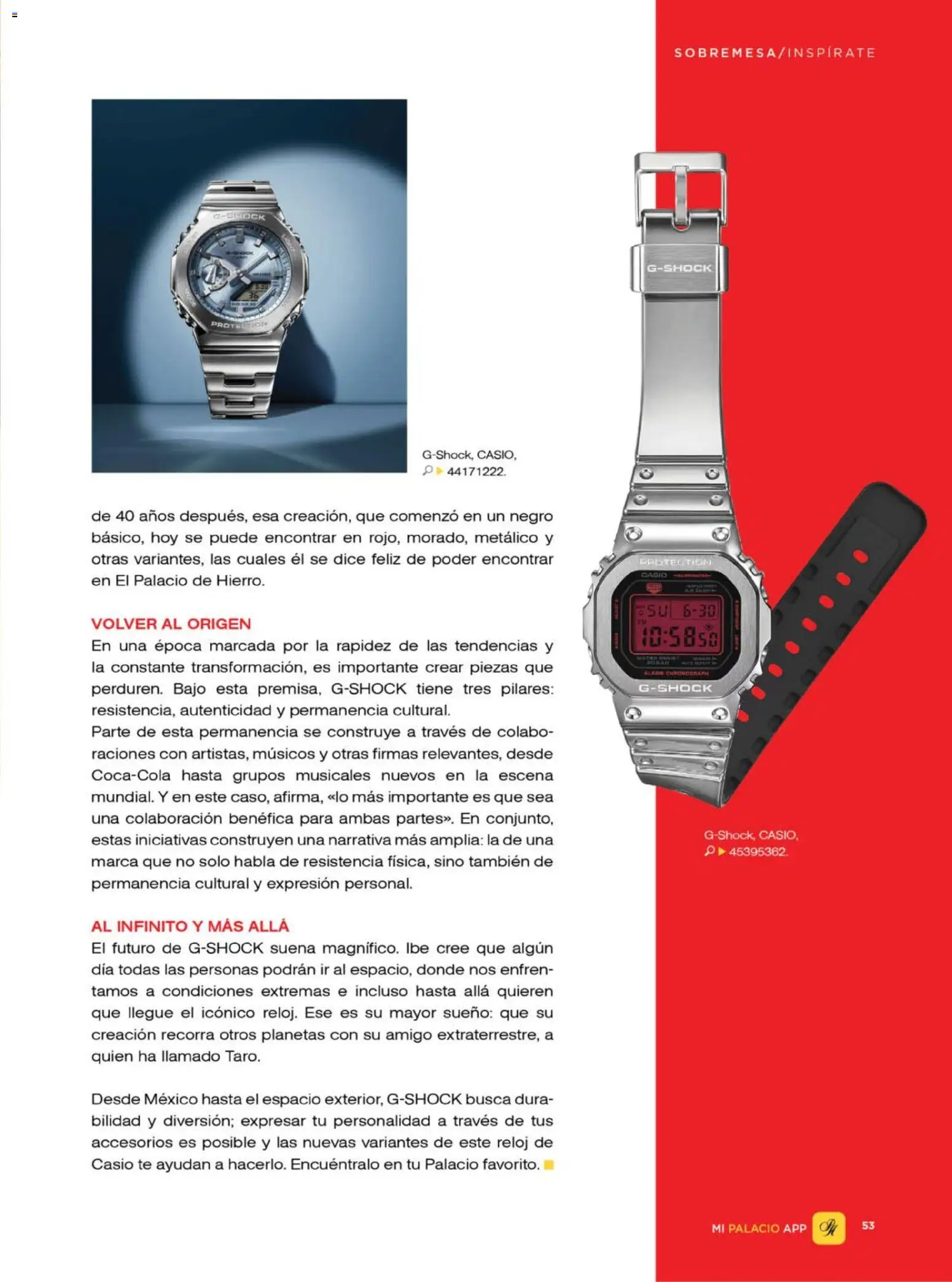 Vista previa las ofertas de la tienda Palacio De Hierro - Palacio De Hierro catálogo desde el 01/08/2026 