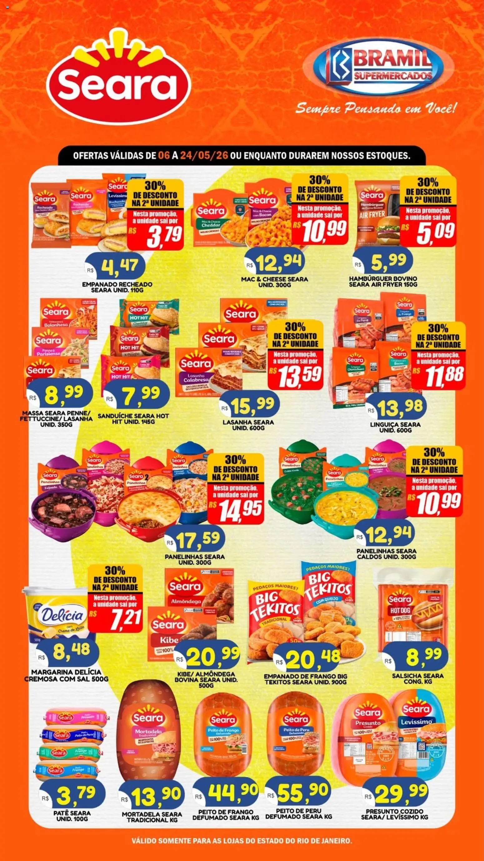 Bramil Supermercados Bramil Supermercados ofertas Seara (de 06/05/2026 ...
