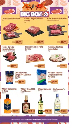 Pré-Visualização do folheto "Big Box ofertas do Açougue" da loja Big Box válido a partir de 29/07/2026