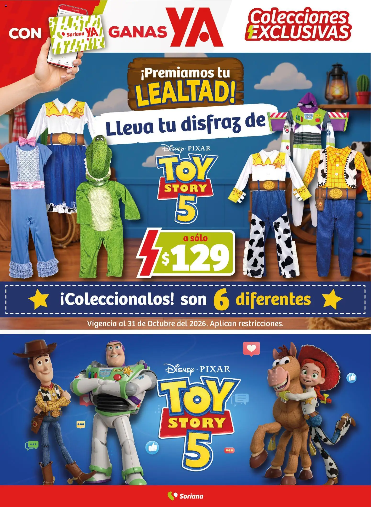 Vista previa las ofertas de la tienda Soriana - Soriana Mercado - Gratis con puntos Soriana YA desde el 11/09/2026 
