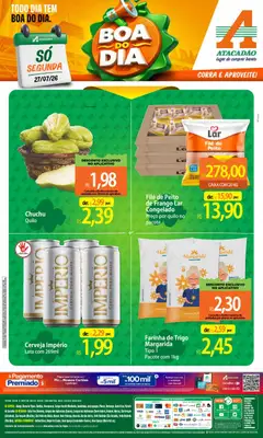 Pré-Visualização do folheto "Atacadão ofertas - RJ" da loja Atacadão válido a partir de 27/07/2026