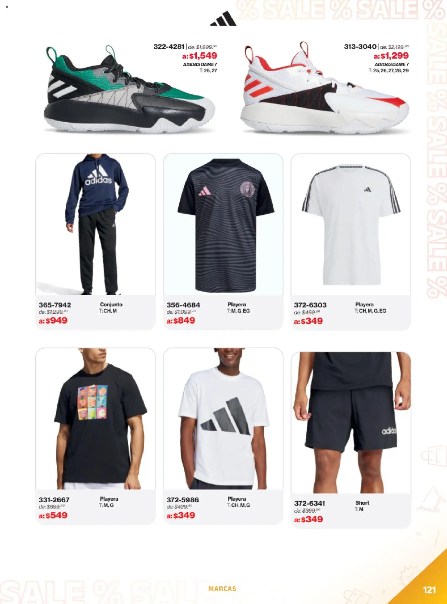 Vista previa las ofertas de la tienda Andrea - Catálogo Outlet desde el 21/12/2025 - Playera, Short, Sal, Conjunto