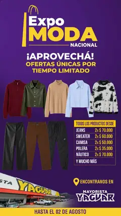 Vista previa del folleto de la tienda Yaguar válido desde el 01/08/2026 