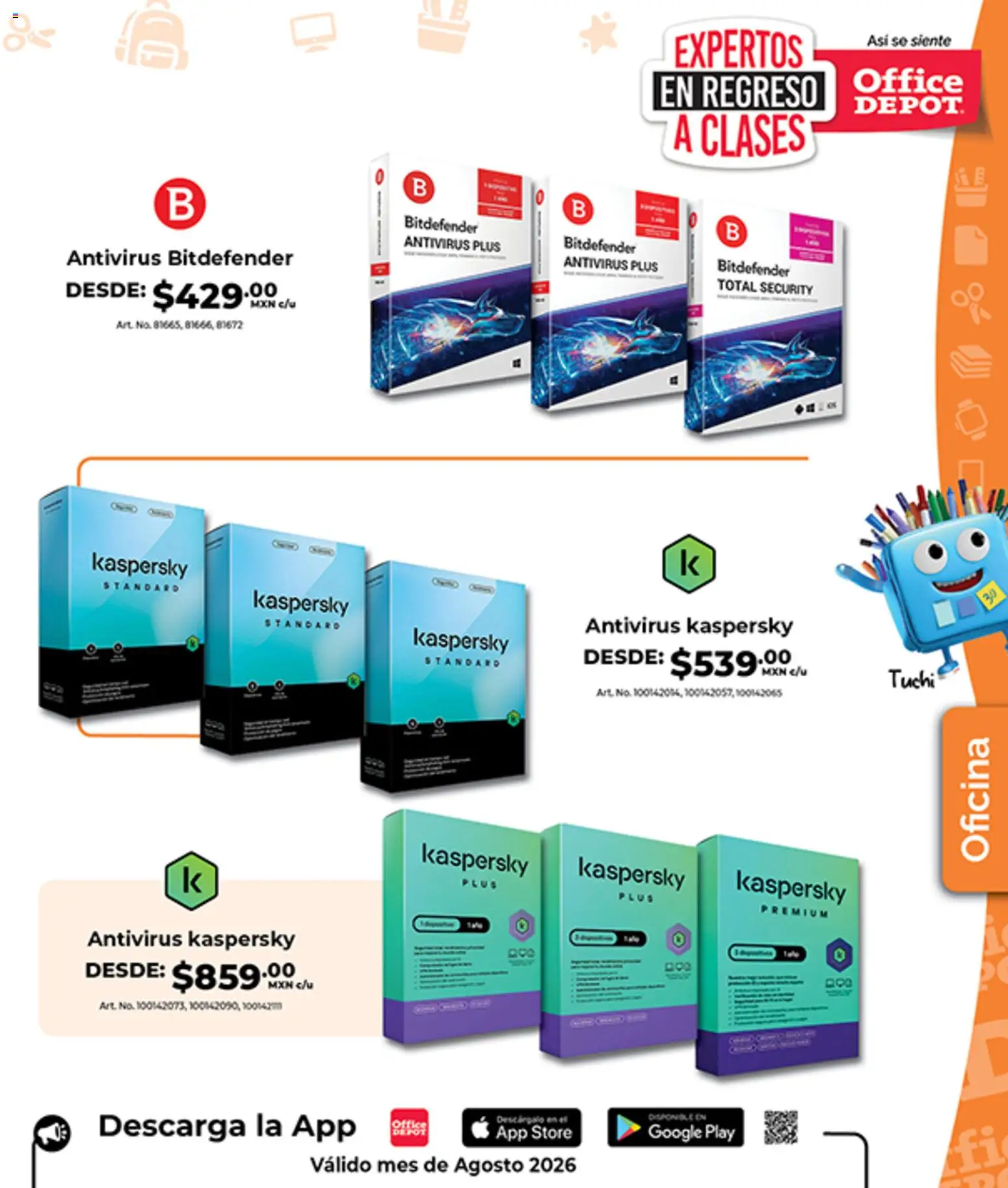 Vista previa las ofertas de la tienda Office Depot - Office Depot catálogo desde el 01/08/2026 