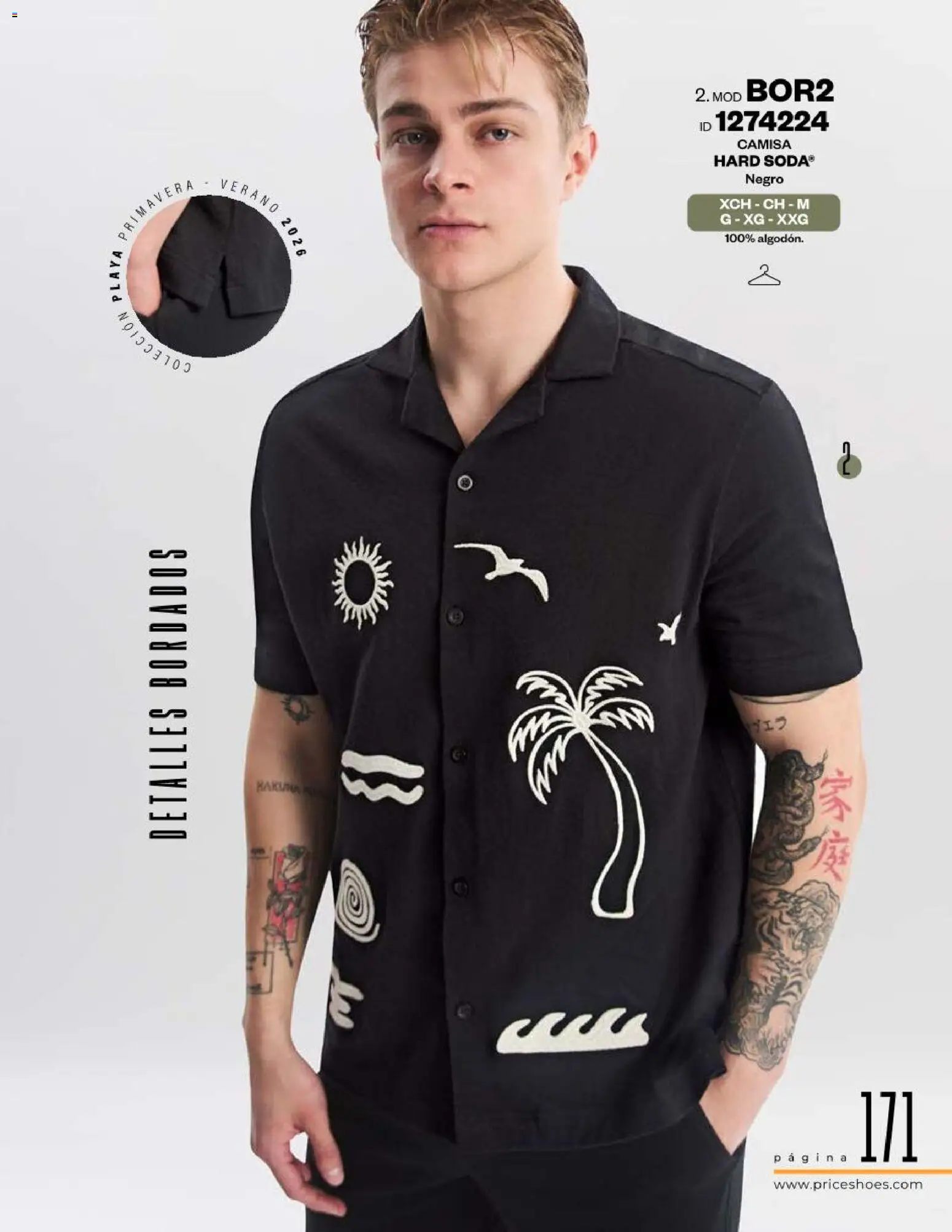Vista previa las ofertas de la tienda Price Shoes - Catálogo Playa desde el 13/02/2026 - Camisa
