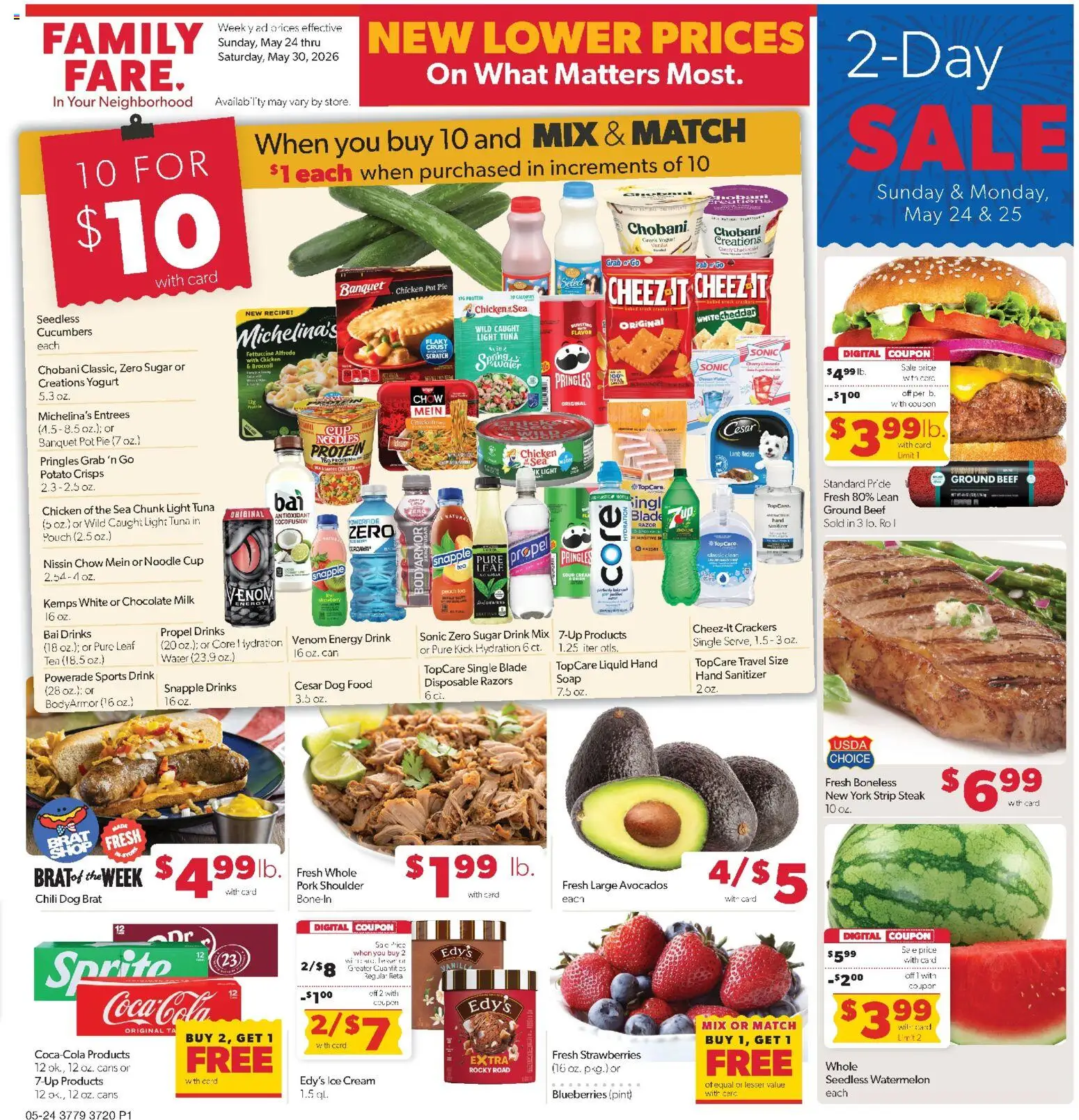 Ad Preview of Family Fare Family Fare Weekly Ad - IA from 05/24/2026