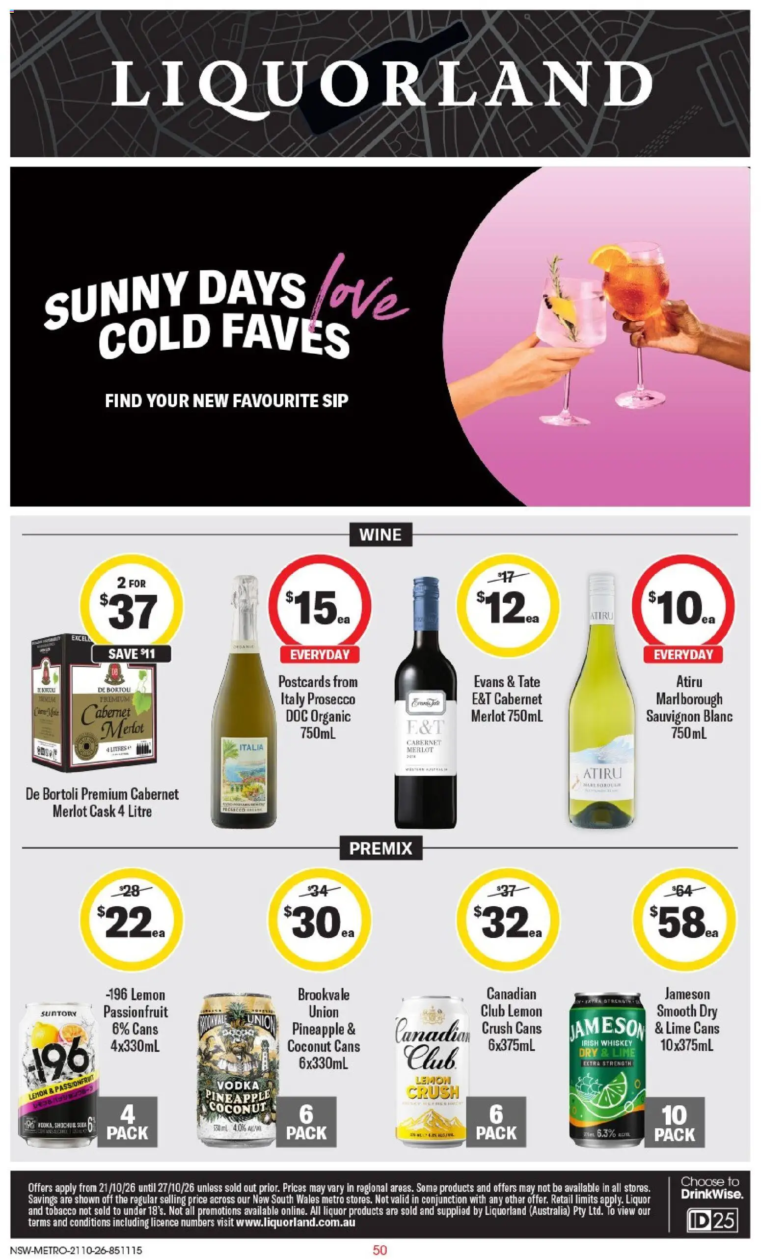 Preview of catalogue Liquorland Catalogue NSW from shop Liquorland valid 21/10/2026