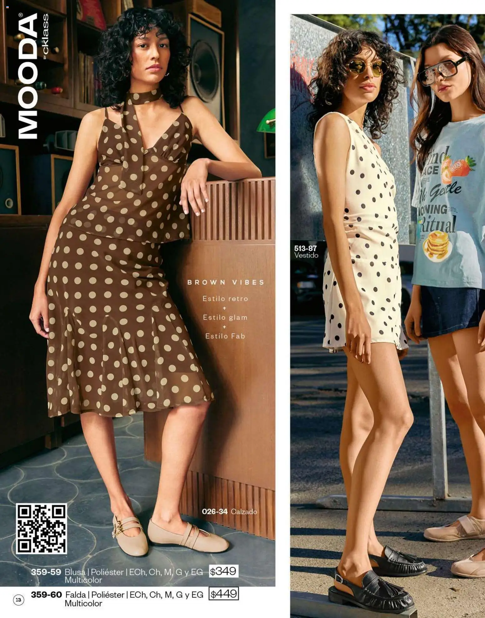 Vista previa las ofertas de la tienda Cklass - Cklass catálogo Verano Mooda desde el 05/03/2026 - Vestido, Blusa, Falda