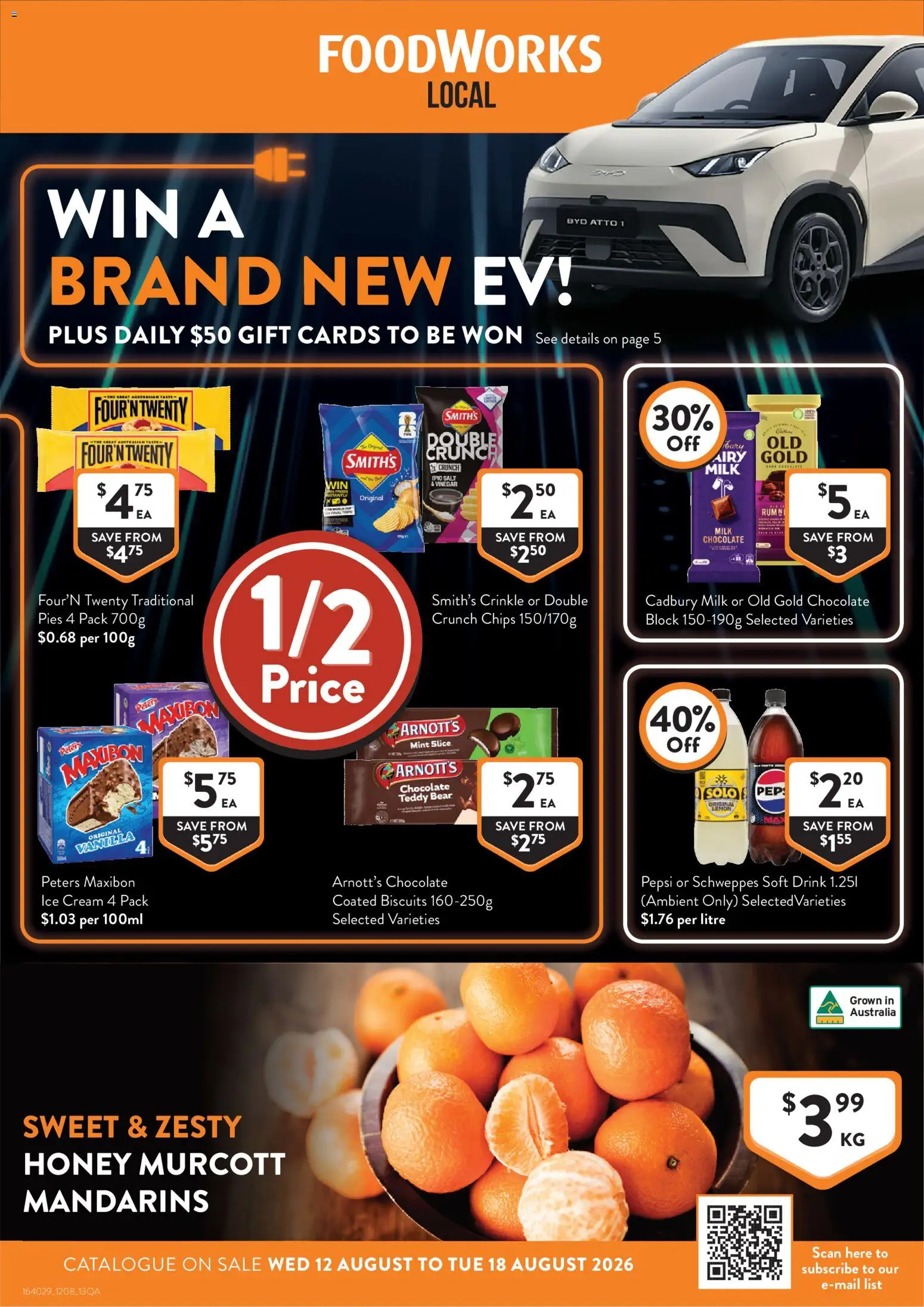 Preview of catalogue Foodworks catalogue QLD from shop Foodworks valid 12/08/2026