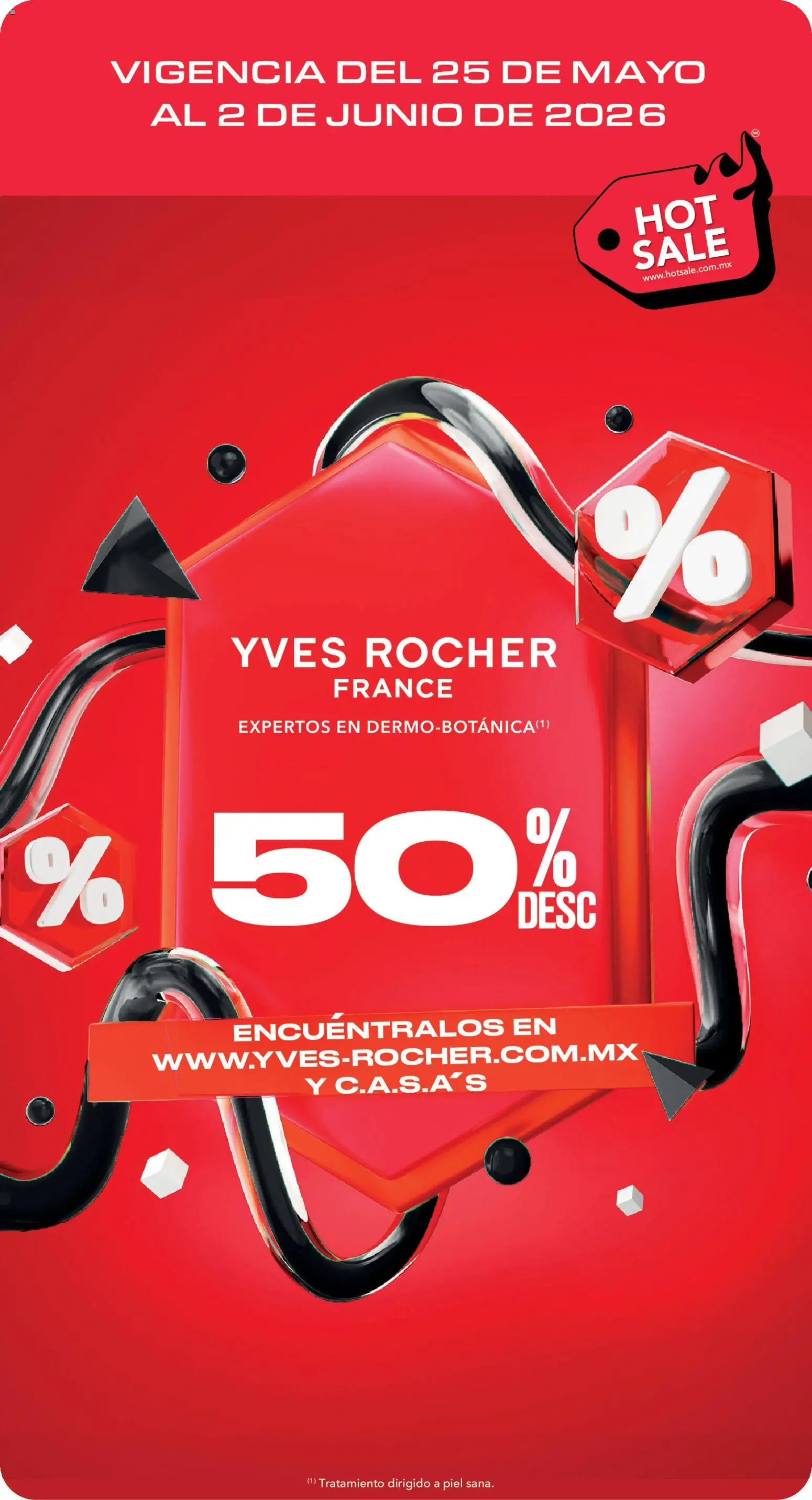 Vista previa las ofertas de la tienda Yves Rocher - Yves Rocher Hot Sale desde el 25/05/2026 