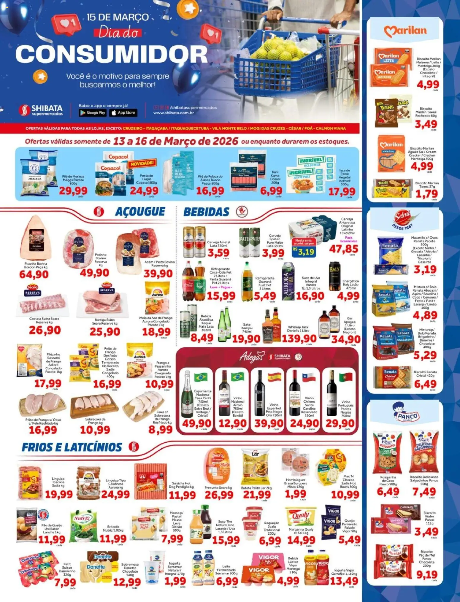 Pré-Visualização do folheto "Shibata - Ofertas da semana" da loja Shibata válido a partir de 13/03/2026