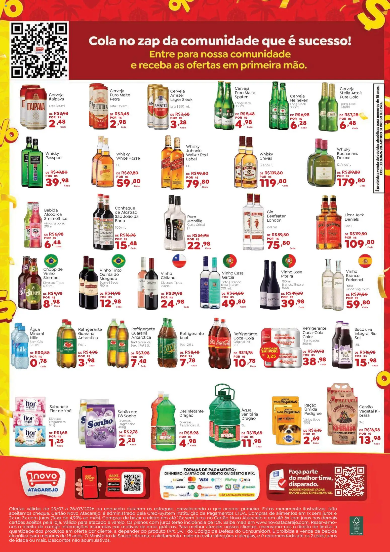 Ofertas Novo Atacarejo ofertas do Findi até 26/07/2026. - Página 2