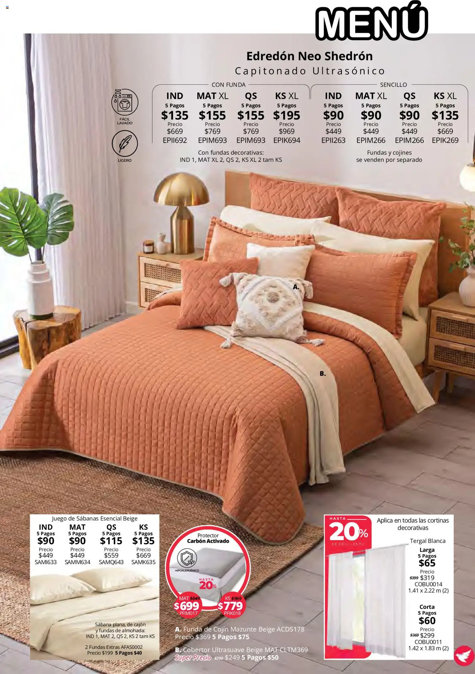 Vista previa las ofertas de la tienda Colchas Concord - Colchas Concord catálogo desde el 15/10/2026 