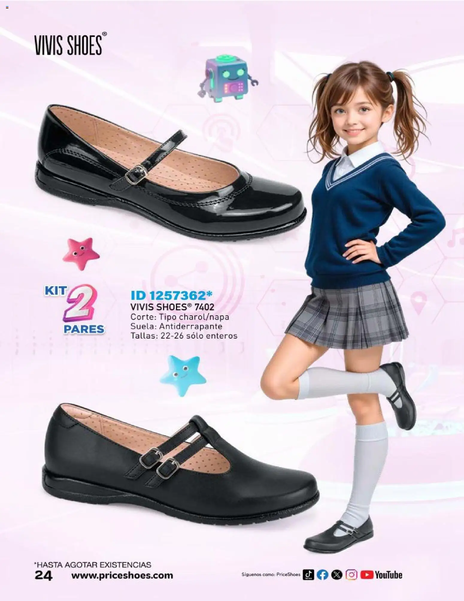 Vista previa las ofertas de la tienda Price Shoes - Catálogo Escolar desde el 01/09/2025 