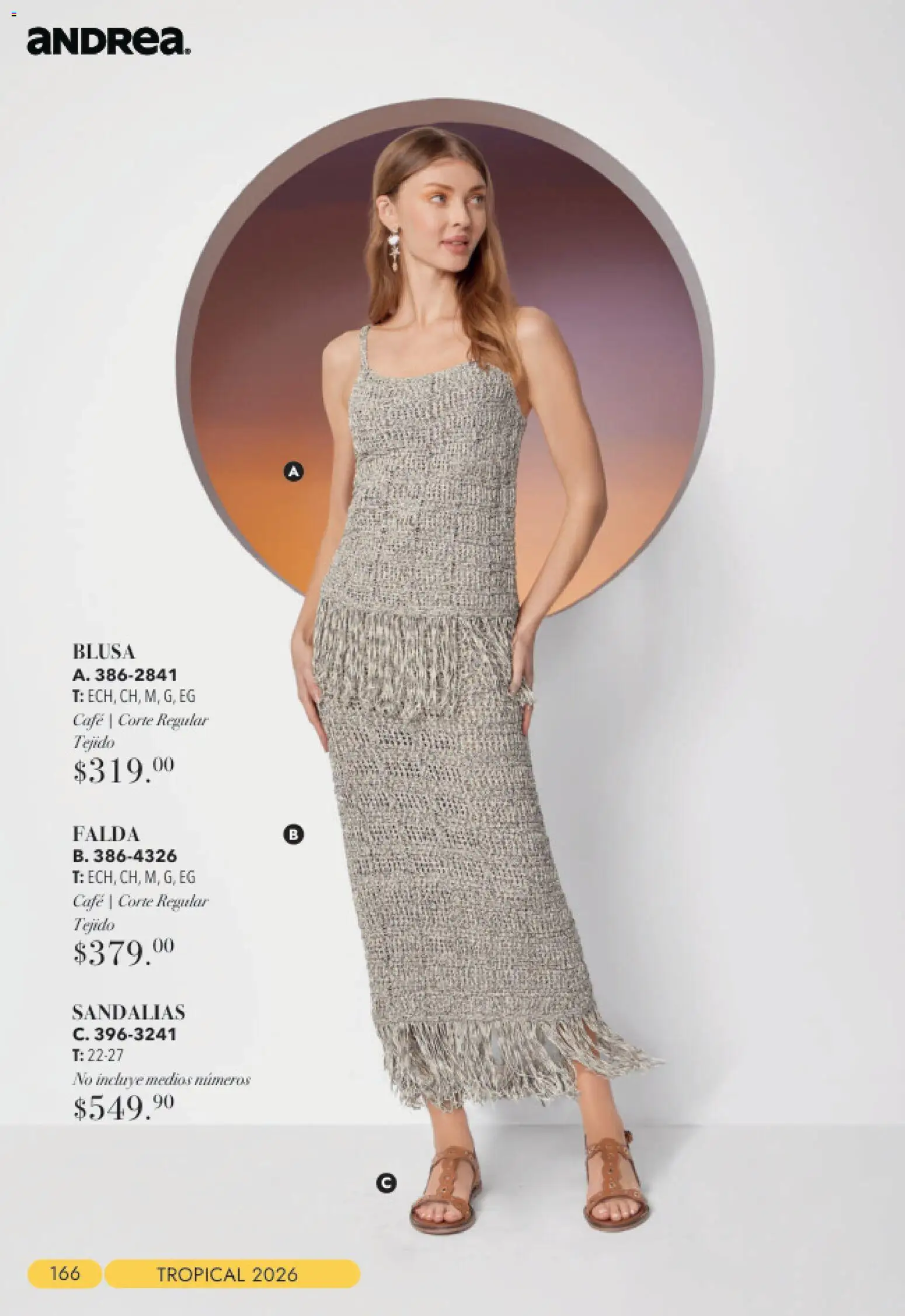 Vista previa las ofertas de la tienda Andrea - Andrea catálogo Tropical desde el 23/08/2026 