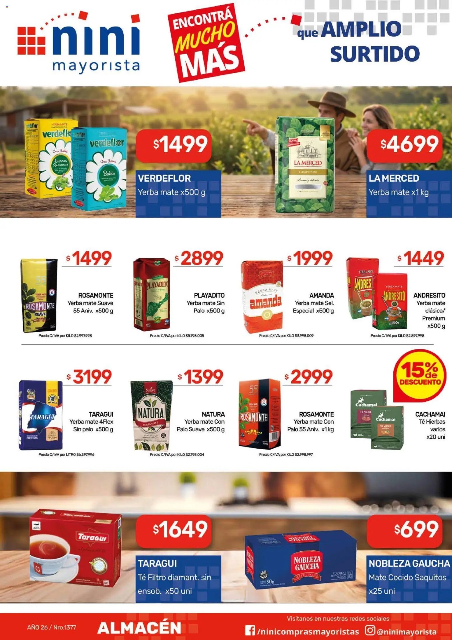 Vista previa del folleto de la tienda NINI Mayorista válido desde el 14/09/2026 