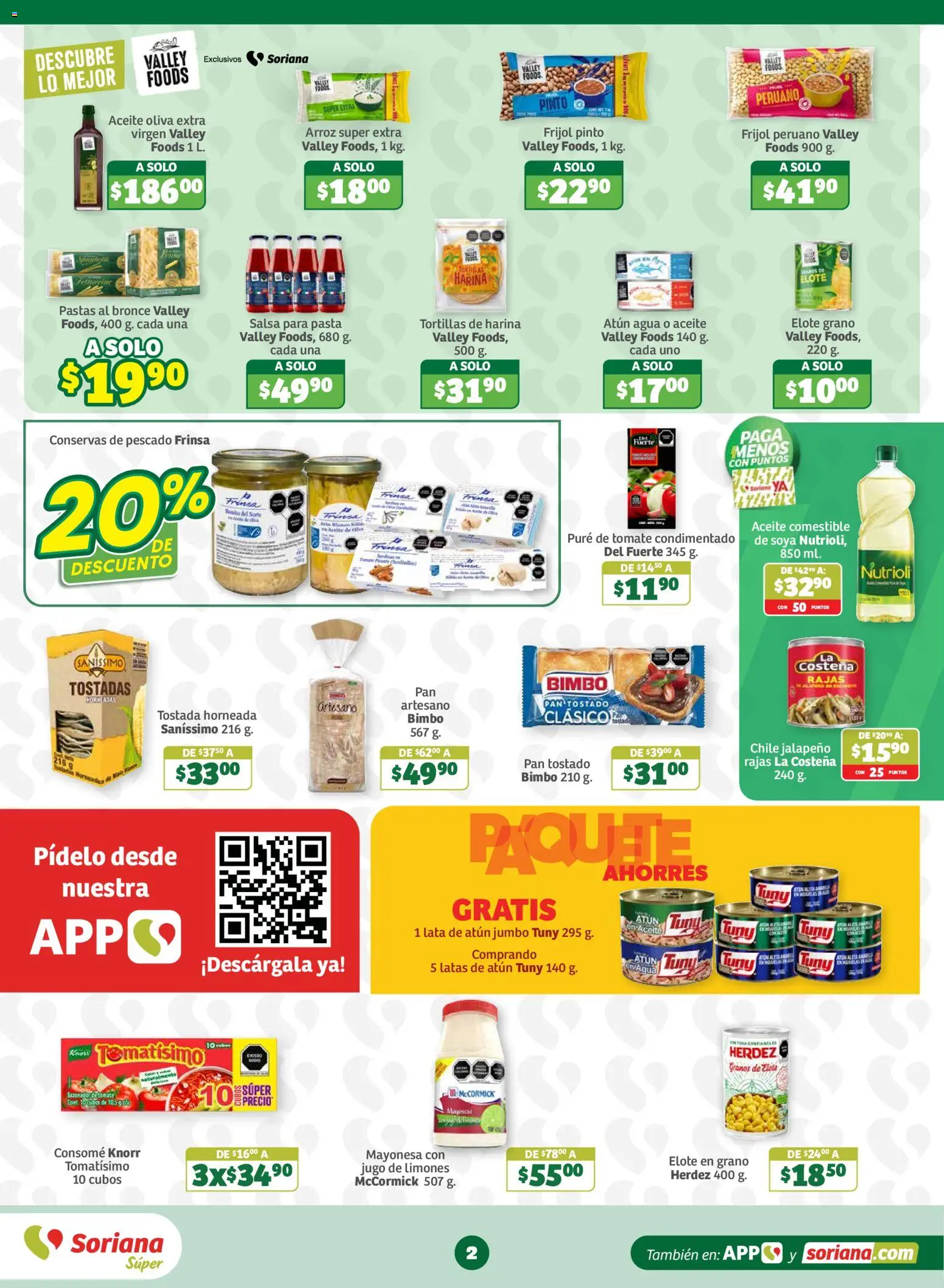 Vista previa las ofertas de la tienda Soriana - Soriana folleto En México Oferta se dice Soriana Súper desde el 23/10/2026 