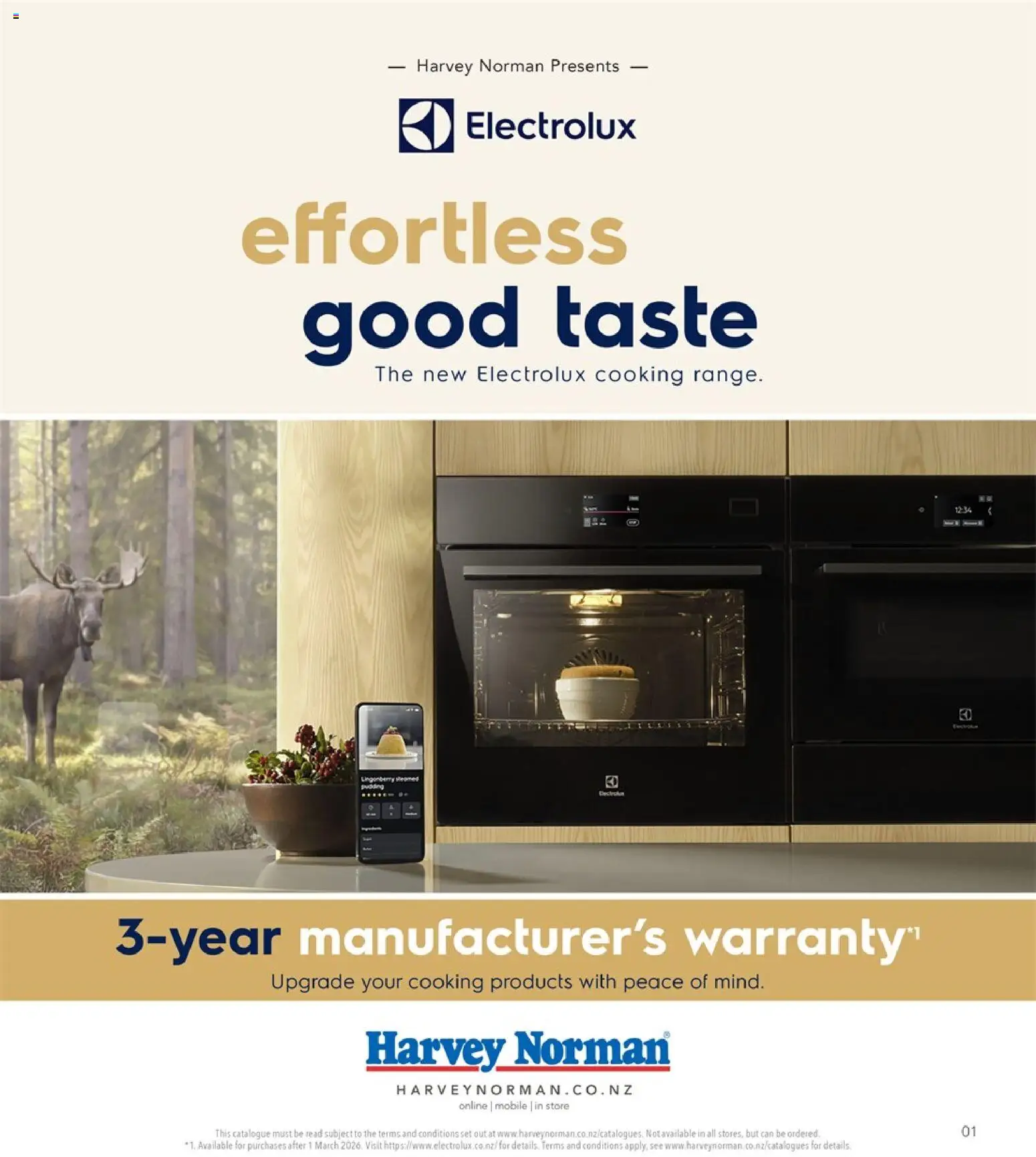 Preview of catalogue Harvey Norman Effortless Good Taste from shop Harvey Norman valid 18 May 2026
