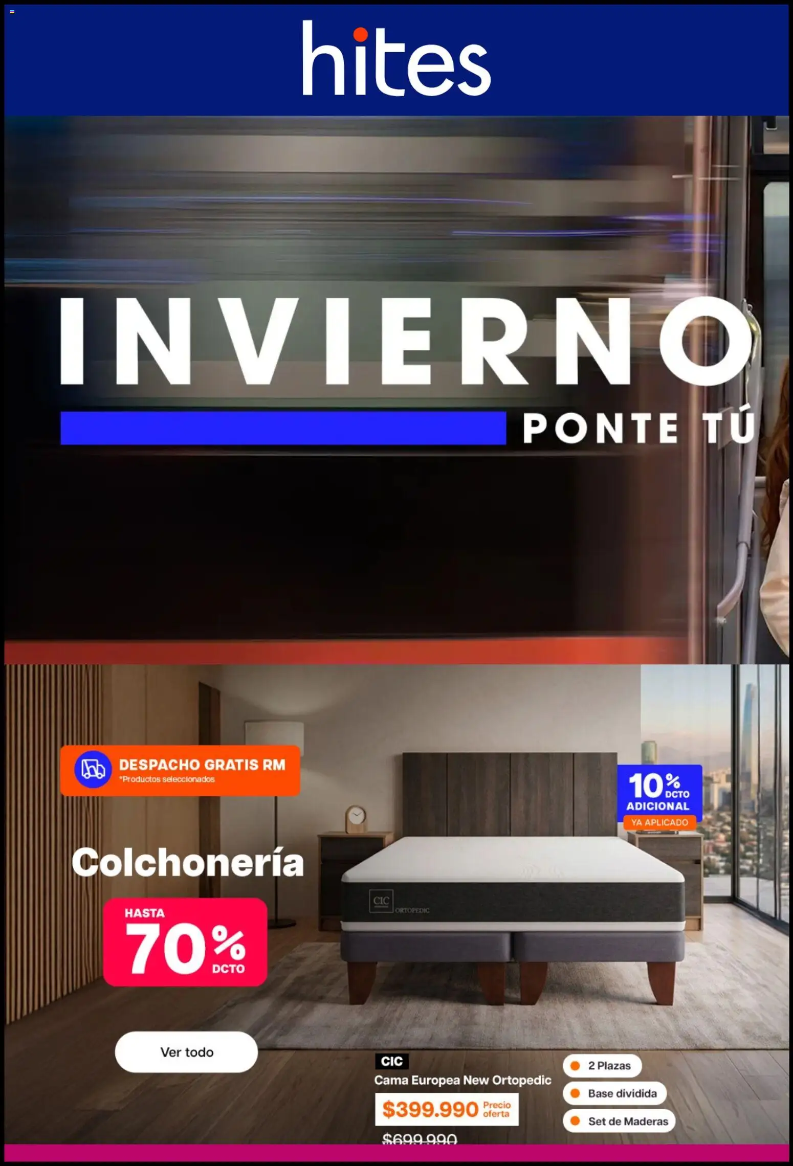 Folleto de la tienda Hites válido desde el 17.05.2026 
