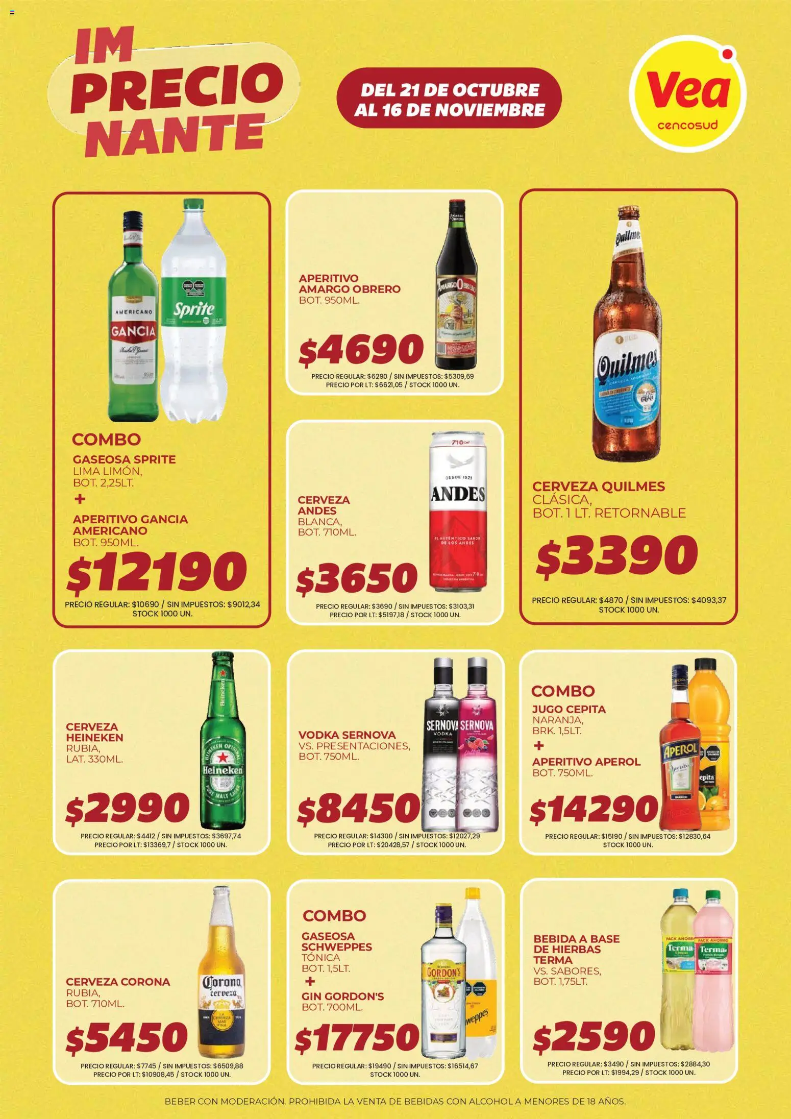 Vista previa del folleto de la tienda Vea válido desde el 21/10/2026 
