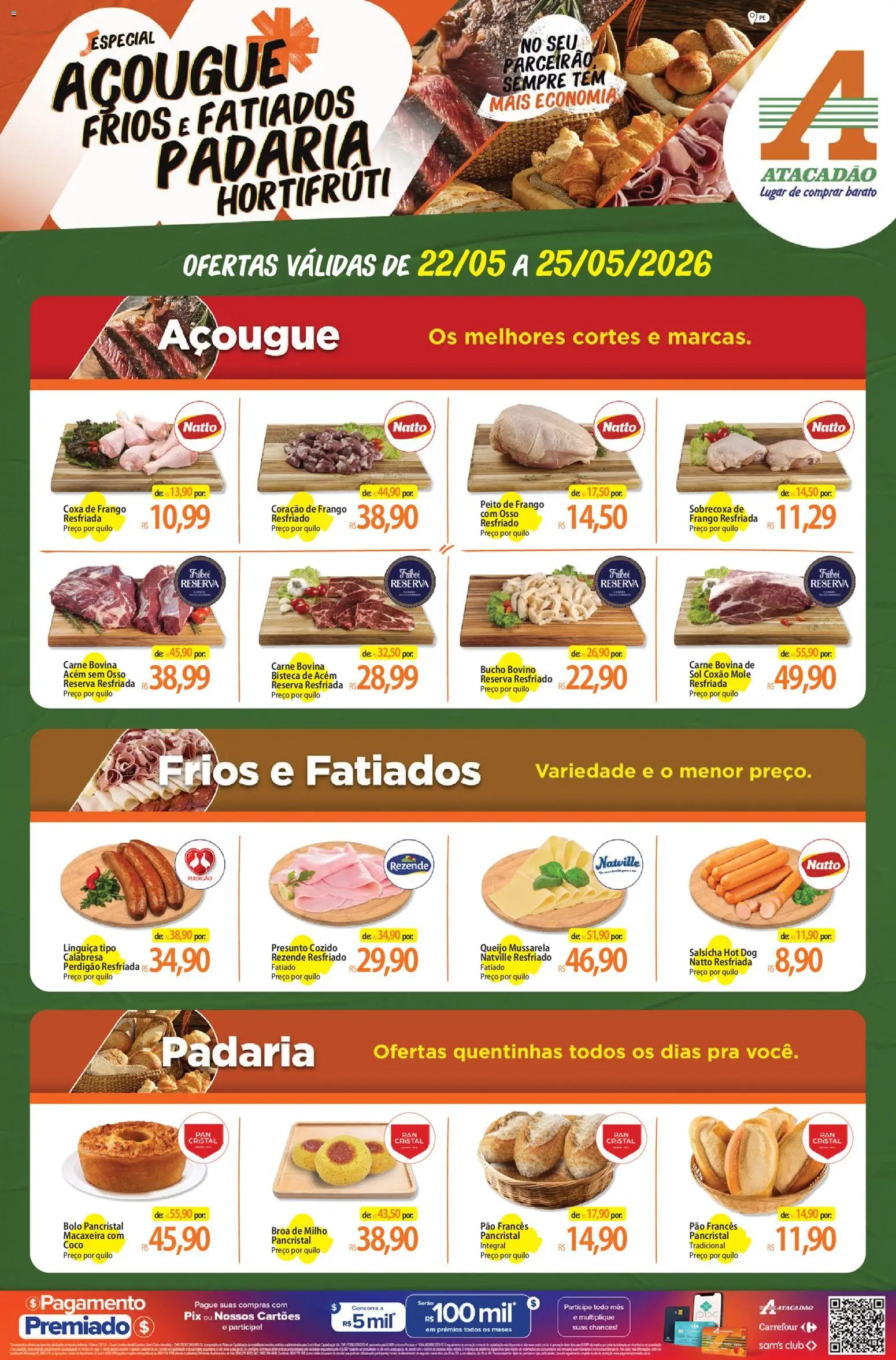 Pré-Visualização do folheto "Atacadão ofertas - PE" da loja Atacadão válido a partir de 22/05/2026