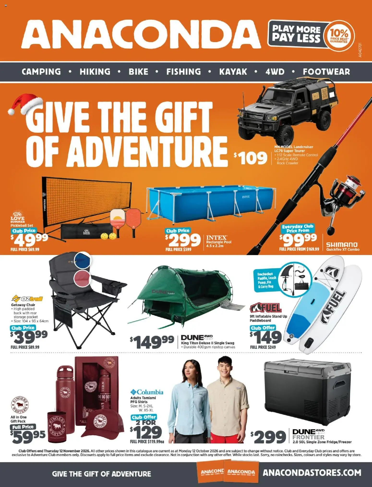 Preview of catalogue Anaconda catalogue from shop Anaconda valid 12/10/2026