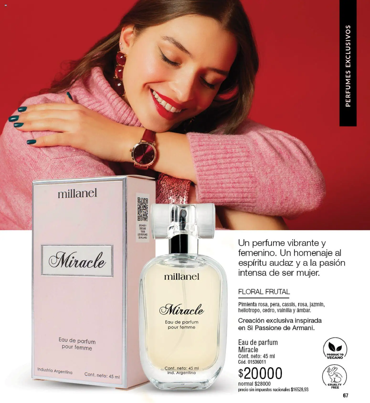 Vista previa del folleto de la tienda Millanel válido desde el 20/07/2026 - Perfumes, Perfume, Vainilla, Pimienta