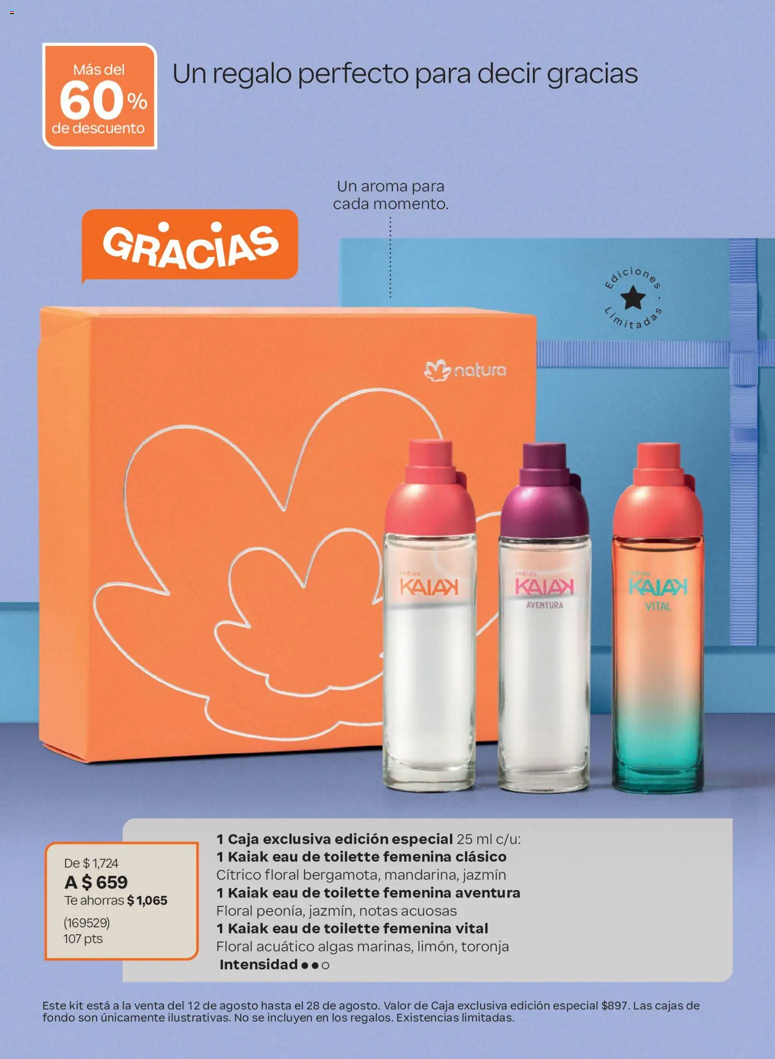 Vista previa las ofertas de la tienda Natura - Natura Día de los Abuelos 2026 desde el 12/08/2026 