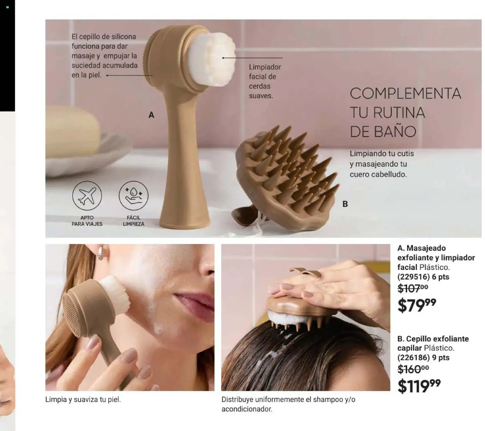 Vista previa las ofertas de la tienda AVON - AVON Casa & Estilo 8 2026 desde el 08/05/2026 - Shampoo, Baño, Cepillo, Limpiador facial, Exfoliante, Limpiador
