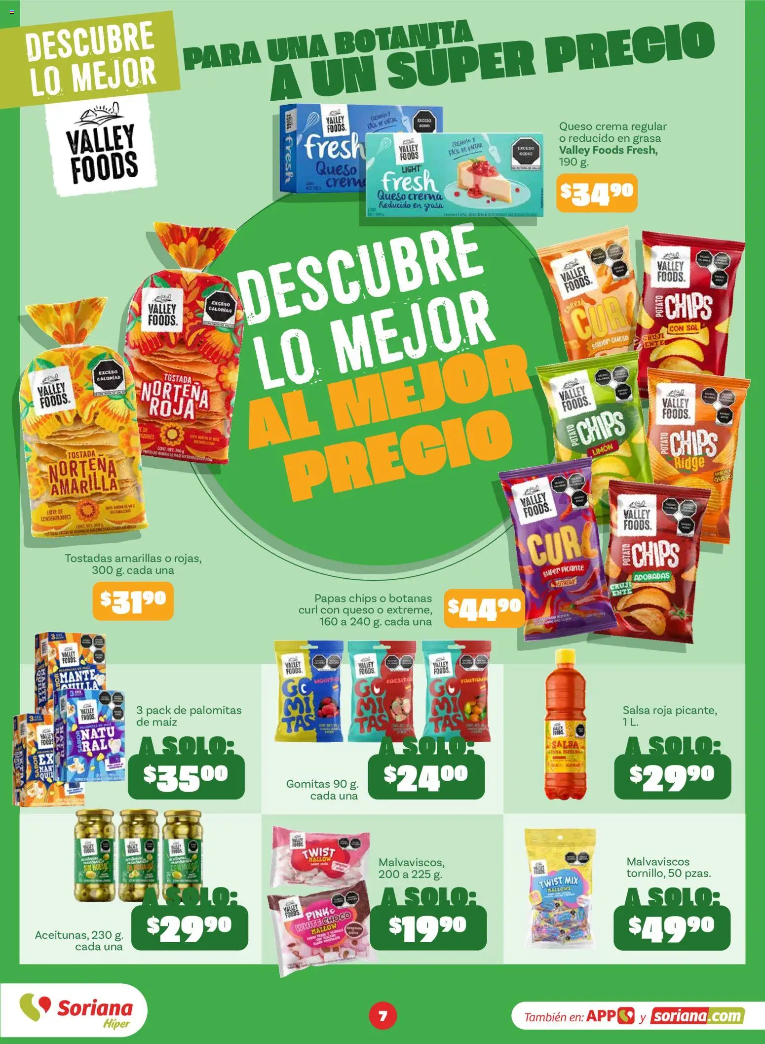 Vista previa las ofertas de la tienda Soriana - Soriana Descubre lo mejor al mejor precio Híper Nacional desde el 31/08/2026 