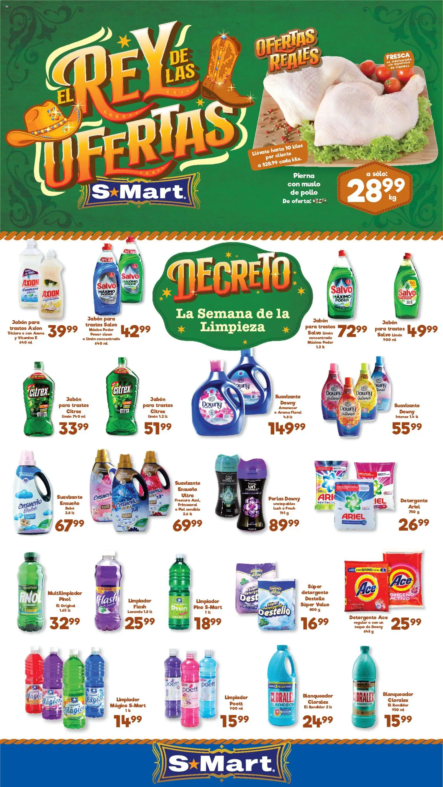 Vista previa las ofertas de la tienda S-Mart - S-Mart folleto Ofertas de feria Monterrey desde el 29/05/2026 
