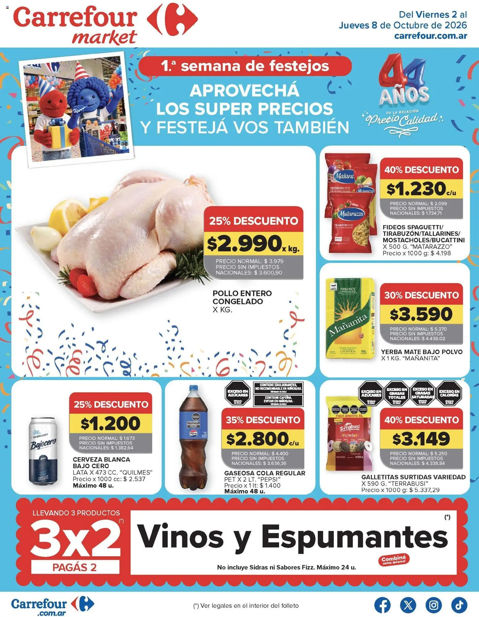 Vista previa del folleto de la tienda Carrefour válido desde el 02/10/2026 