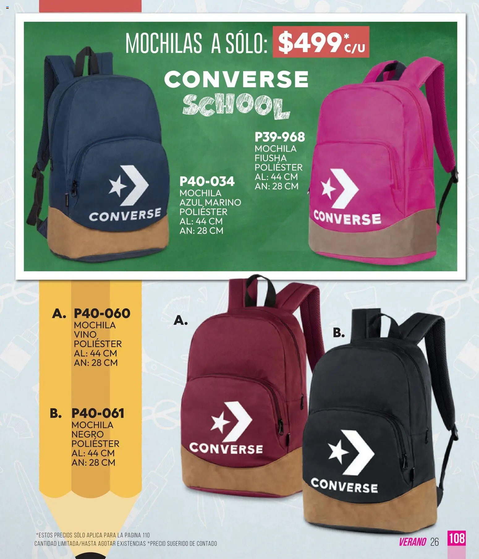 Vista previa las ofertas de la tienda Cklass - Cklass catálogo Sportweek desde el 28/04/2026 - Mochila, Vino
