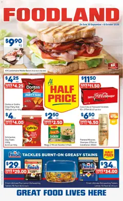 Preview of catalogue Foodland catalogue from shop Foodland valid 30/09/2026