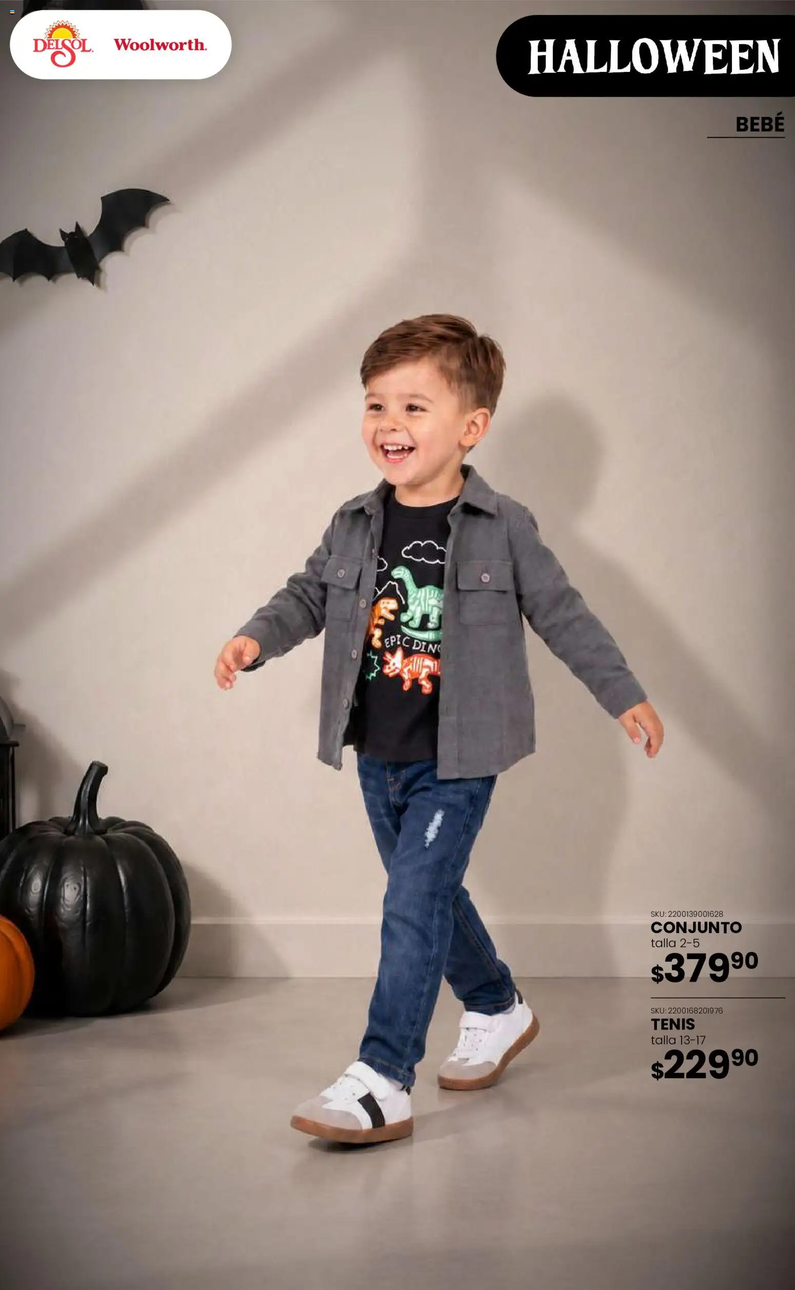 Vista previa las ofertas de la tienda Del Sol y Woolworth - Del Sol y Woolworth catálogo Halloween desde el 22/10/2026 