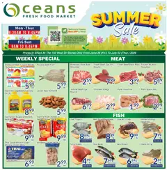 Un aperçu du dépliant Oceans weekly flyer - Brampton du magasin Oceans est valide à partir 26 juin 2026