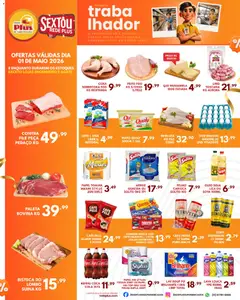 Pré-Visualização do folheto "Rede Plus Supermercados - Ofertas da semana" da loja Rede Plus Supermercados válido a partir de 04/05/2026