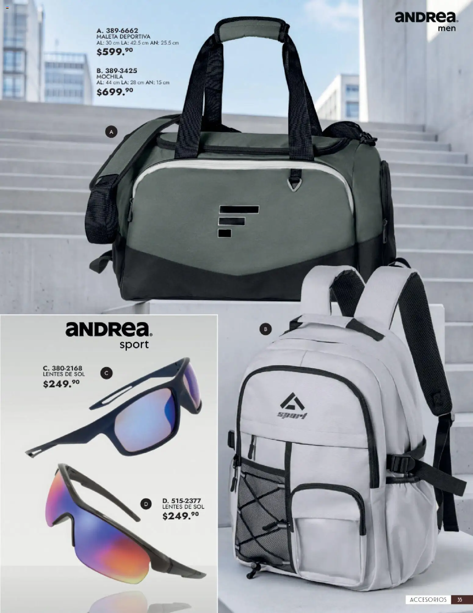 Vista previa las ofertas de la tienda Andrea - Andrea catálogo Accesorios para todos desde el 23/08/2026 