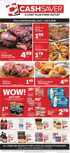 Ad Preview of Market Basket Market Basket Cash Saver from 06/03/2026