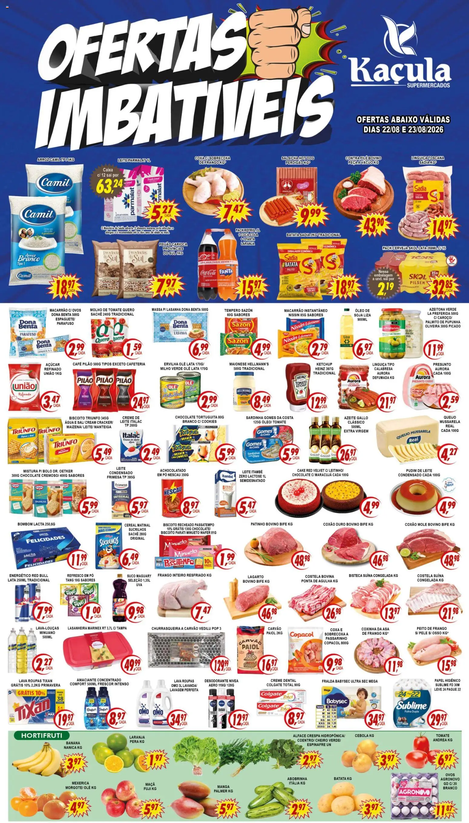 Pré-Visualização do folheto "Kaçula - Ofertas da semana" da loja Kaçula válido a partir de 22/08/2026
