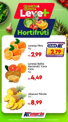 Pré-Visualização do folheto "Komprao Atacadista ofertas Hortifruti" da loja Komprao Atacadista válido a partir de 05/08/2026