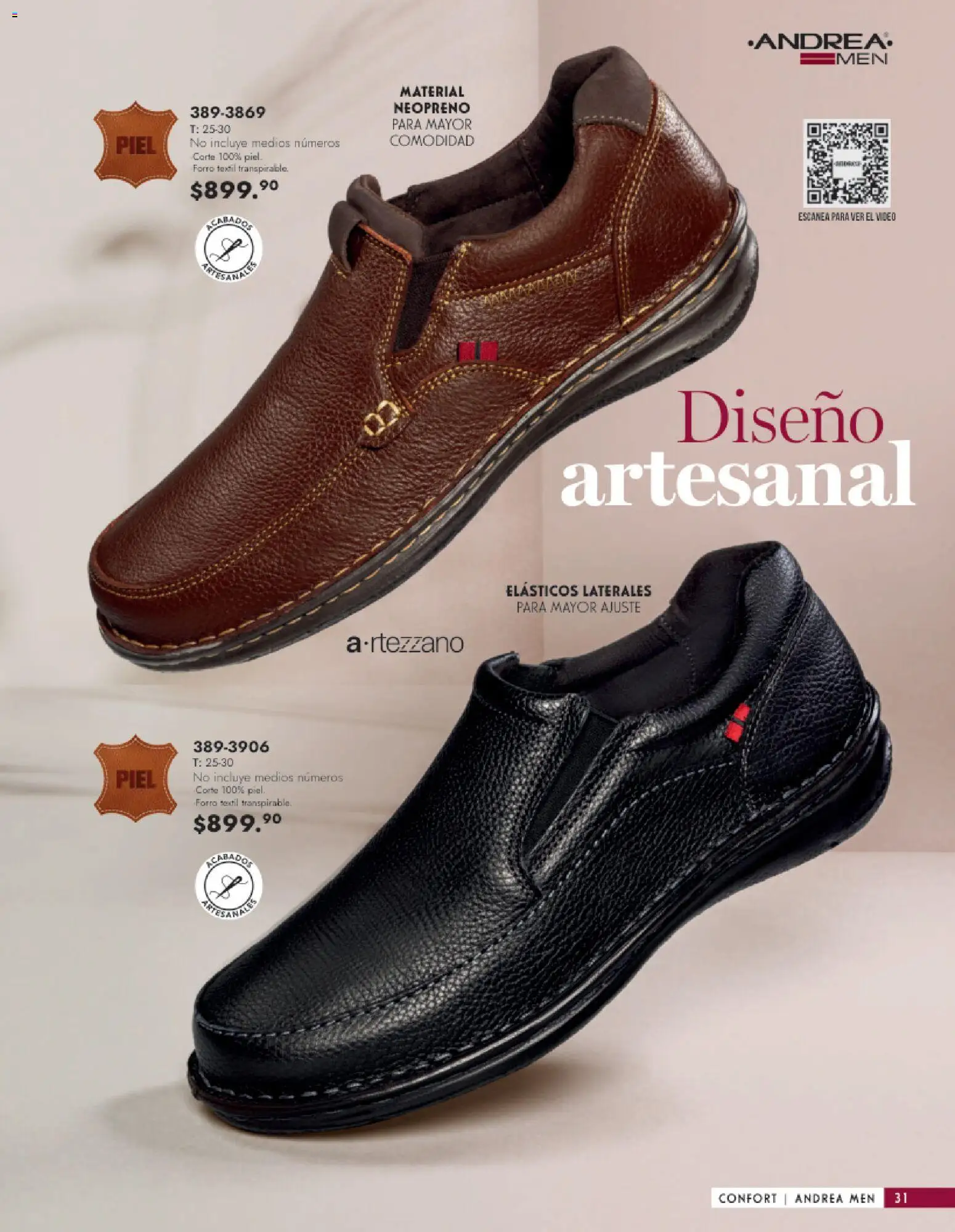 Vista previa las ofertas de la tienda Andrea - Catálogo Calzado Caballero desde el 25/01/2026 - Video