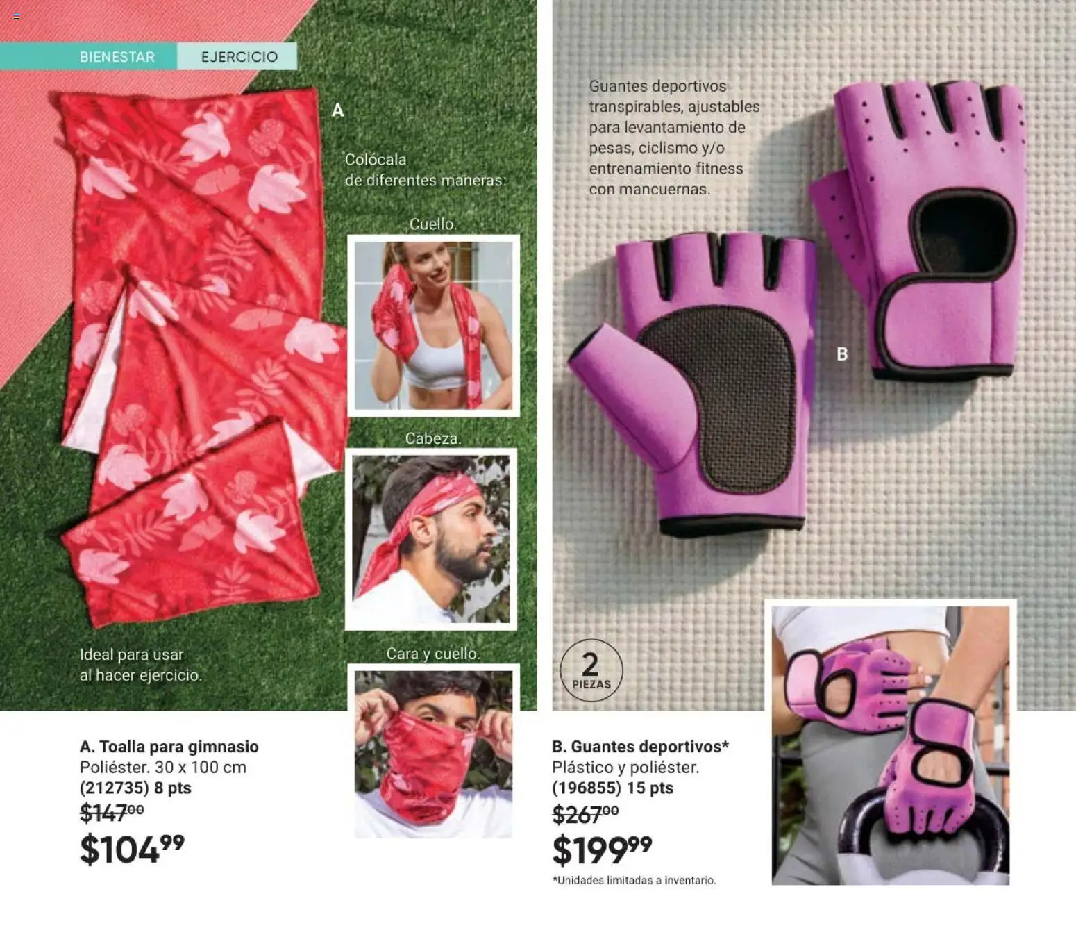 Vista previa las ofertas de la tienda AVON - AVON Casa & Estilo 14 2026 desde el 11/09/2026 - Guantes, Toalla