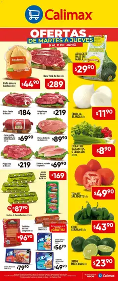Vista previa las ofertas de la tienda Calimax - Calimax folleto desde el 09/06/2026 