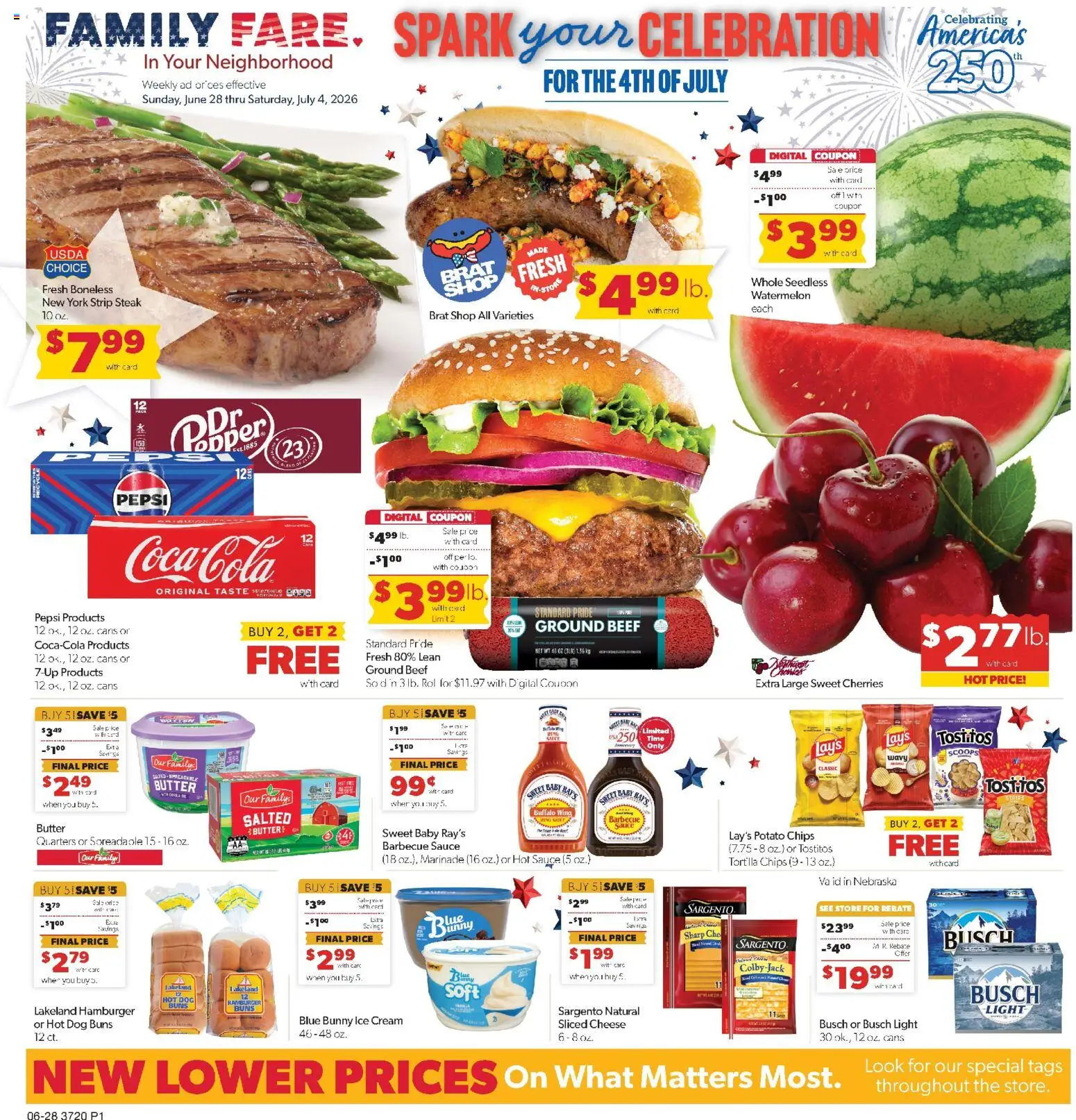 Ad Preview of Family Fare Family Fare Weekly Ad from 06/28/2026