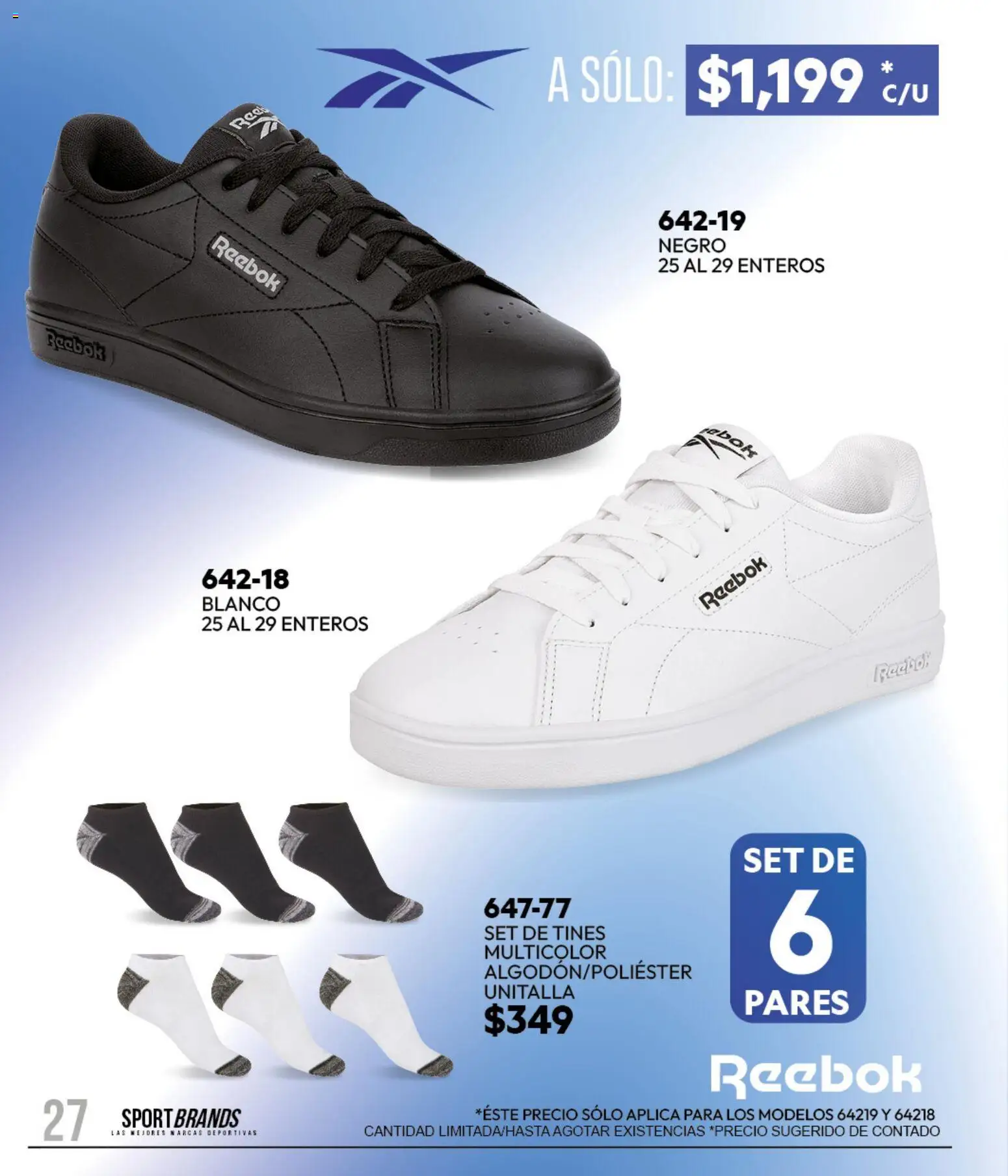 Vista previa las ofertas de la tienda Cklass - Cklass catálogo Sportbrands Caballero Invierno desde el 11/09/2026 