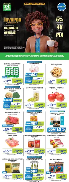 Pré-Visualização do folheto "Prezunic ofertas" da loja Prezunic válido a partir de 04/08/2026